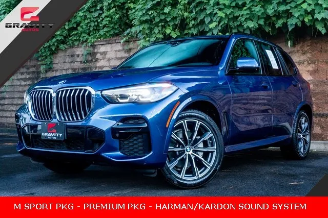 Blue 2023 BMW X5 xDrive40i for sale in Duluth, GA