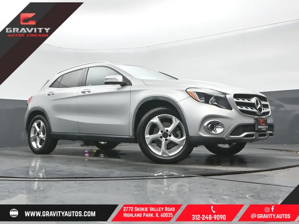 Silver 2018 Mercedes-Benz GLA 250 for sale in Highland Park, IL