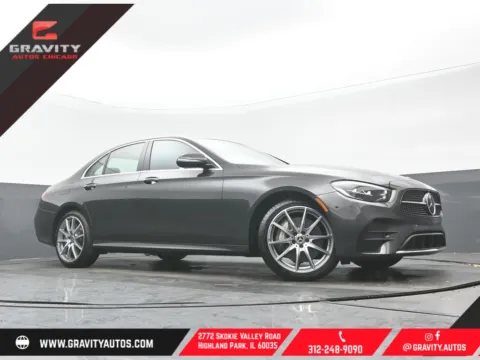 Gray 2023 Mercedes-Benz E-Class E 450 for sale in Highland Park, IL