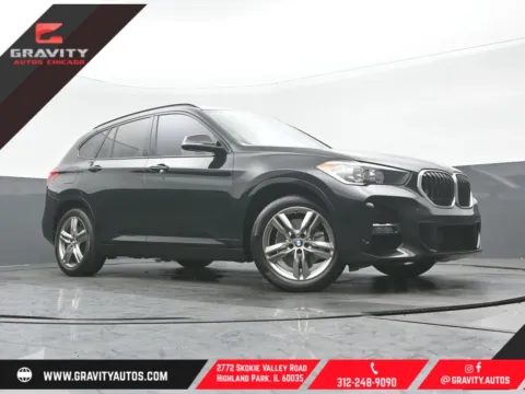Black 2021 BMW X1 xDrive28i for sale in Highland Park, IL