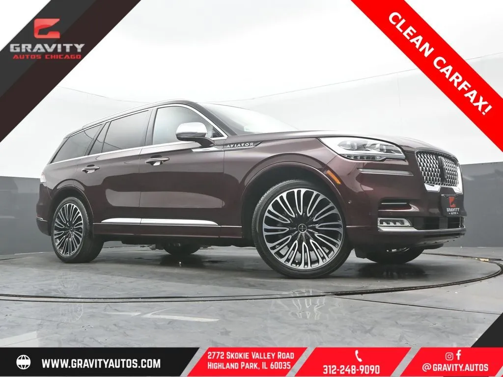 Red 2022 Lincoln Aviator Black Label for sale in Highland Park, IL