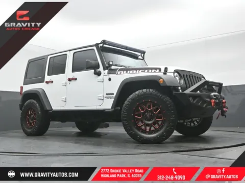 White 2017 Jeep Wrangler Unlimited Rubicon Recon for sale in Highland Park, IL