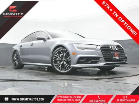 Gray 2018 Audi A7 3.0T Prestige for sale in Highland Park, IL