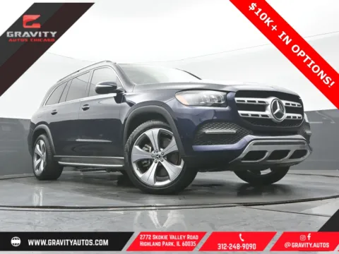 Blue 2020 Mercedes-Benz GLS 450 for sale in Highland Park, IL