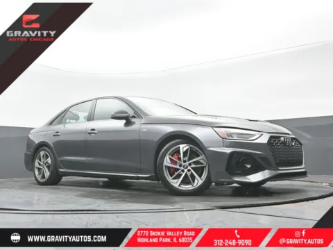 Gray 2023 Audi A4 45 S line Premium Plus for sale in Highland Park, IL