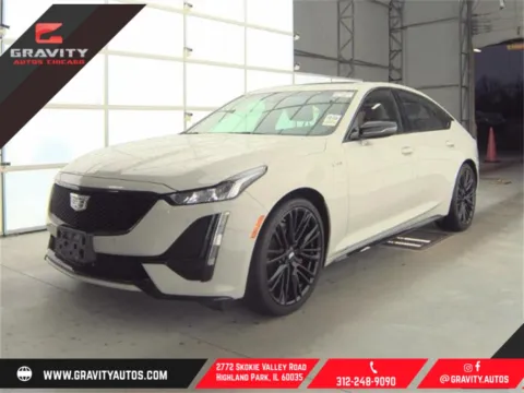 White 2022 Cadillac CT5 V-Series for sale in Highland Park, IL