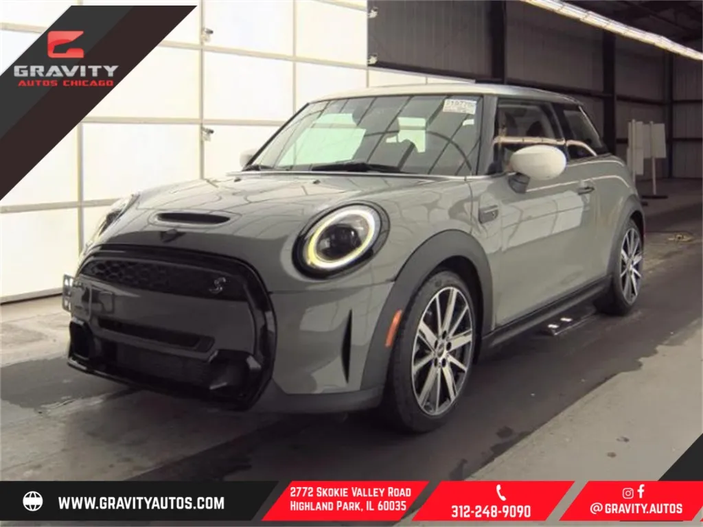 Gray 2023 MINI Cooper S for sale in Highland Park, IL