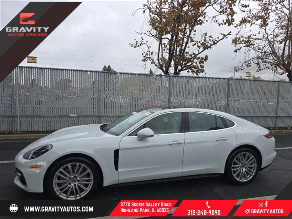 White 2017 Porsche Panamera 4S for sale in Highland Park, IL