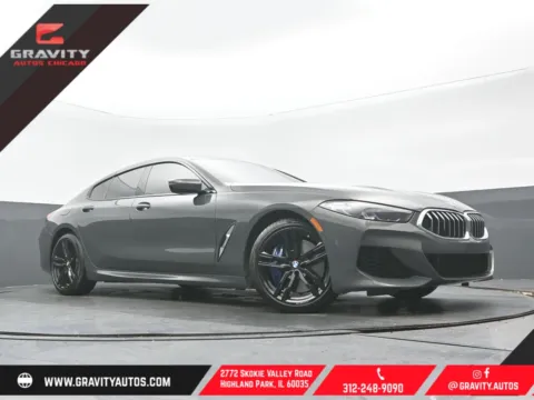 Gray 2020 BMW 8 Series 840 for sale in Highland Park, IL