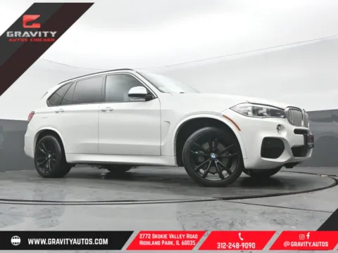 White 2017 BMW X5 xDrive50i for sale in Highland Park, IL
