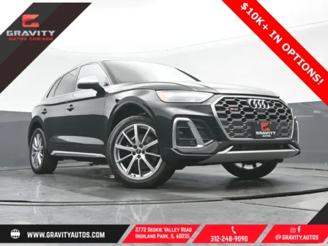 Black 2022 Audi SQ5 Premium Plus for sale in Highland Park, IL