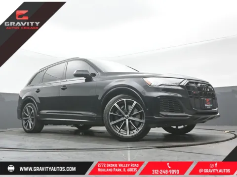 Black 2021 Audi SQ7 Premium Plus for sale in Highland Park, IL