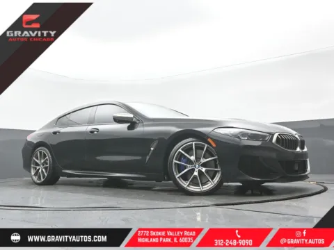 Black 2020 BMW 8 Series M850i xDrive Gran Coupe for sale in Highland Park, IL