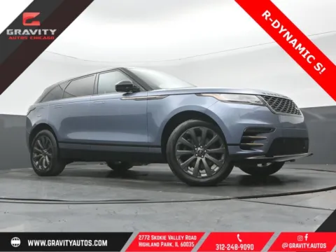 Blue 2023 Land Rover Range Rover Velar R-Dynamic S for sale in Highland Park, IL
