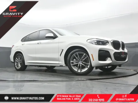 White 2021 BMW X4 xDrive30i for sale in Highland Park, IL