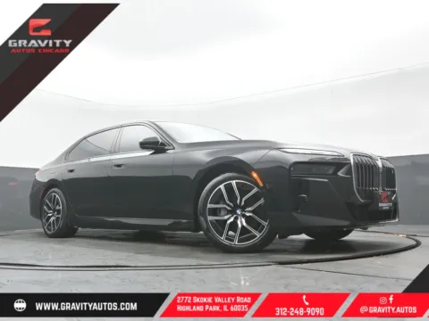 Black 2023 BMW i7 xDrive60 for sale in Highland Park, IL