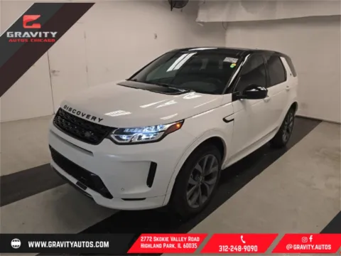 White 2023 Land Rover Discovery Sport S R-Dynamic for sale in Highland Park, IL
