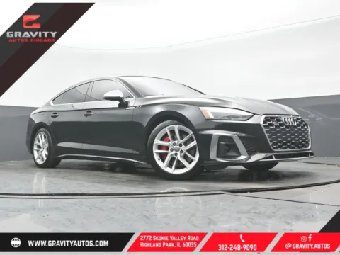 Black 2020 Audi S5 Sportback Premium Plus for sale in Highland Park, IL