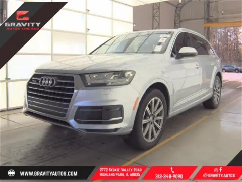 Silver 2018 Audi Q7 2.0T Premium Plus for sale in Highland Park, IL