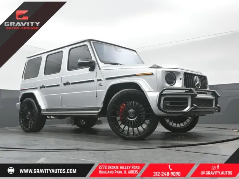 Silver 2021 Mercedes-Benz G-Class G 63 AMG for sale in Highland Park, IL