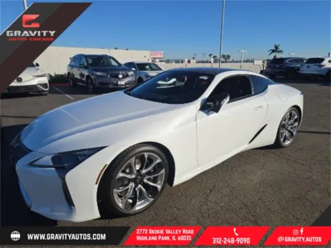 White 2018 Lexus LC 500 for sale in Highland Park, IL
