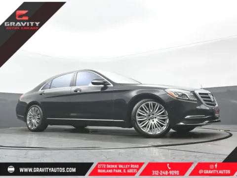 Black 2020 Mercedes-Benz S-Class S 560 for sale in Highland Park, IL