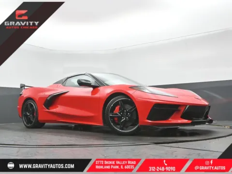 Red 2021 Chevrolet Corvette Stingray for sale in Highland Park, IL