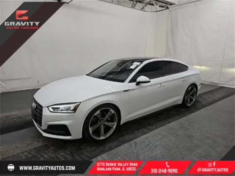 White 2019 Audi S5 Sportback Prestige for sale in Highland Park, IL