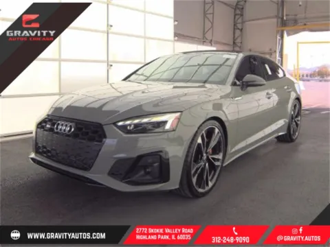 Gray 2021 Audi S5 Sportback Prestige for sale in Highland Park, IL