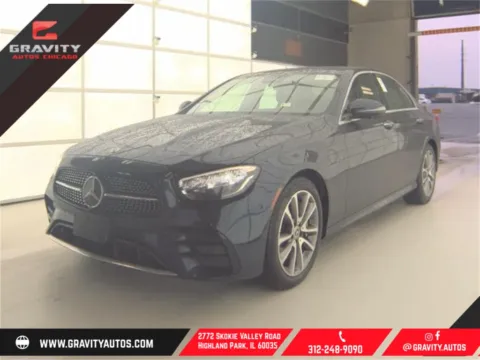 Blue 2023 Mercedes-Benz E-Class E 450 for sale in Highland Park, IL