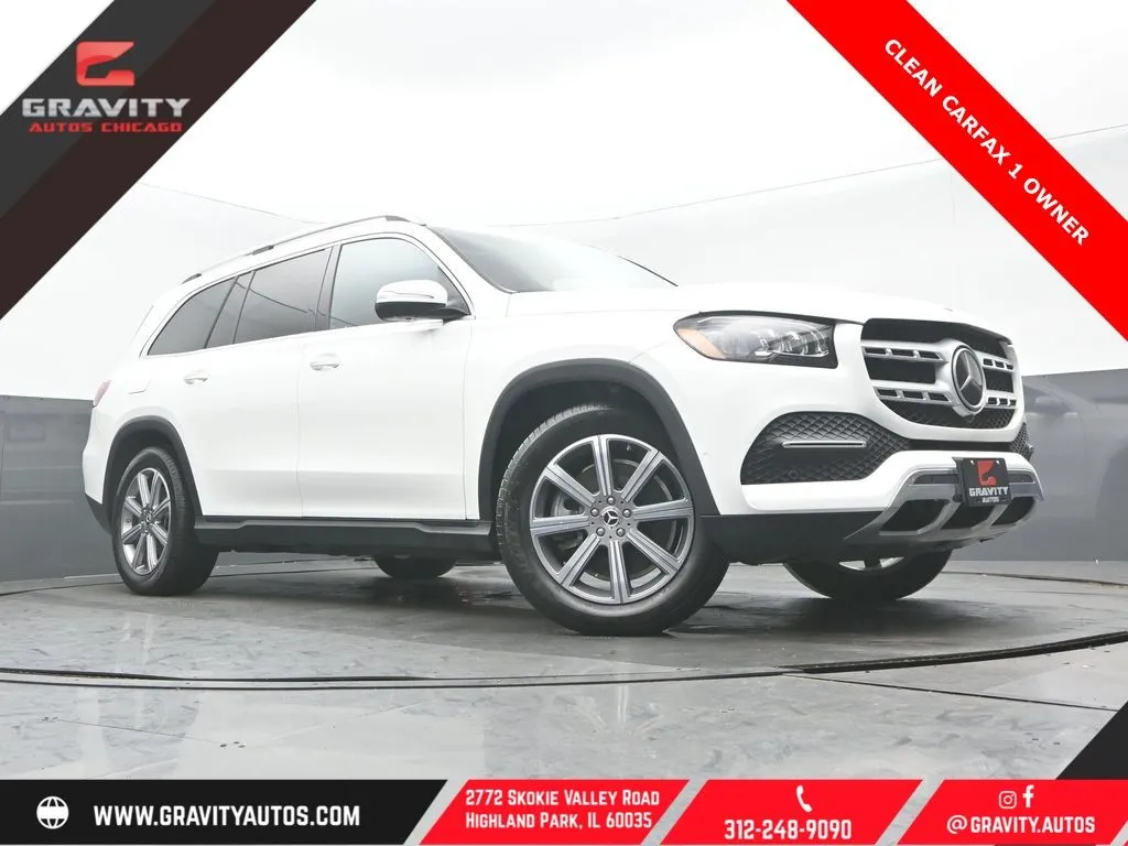 White 2023 Mercedes-Benz GLS 450 for sale in Highland Park, IL