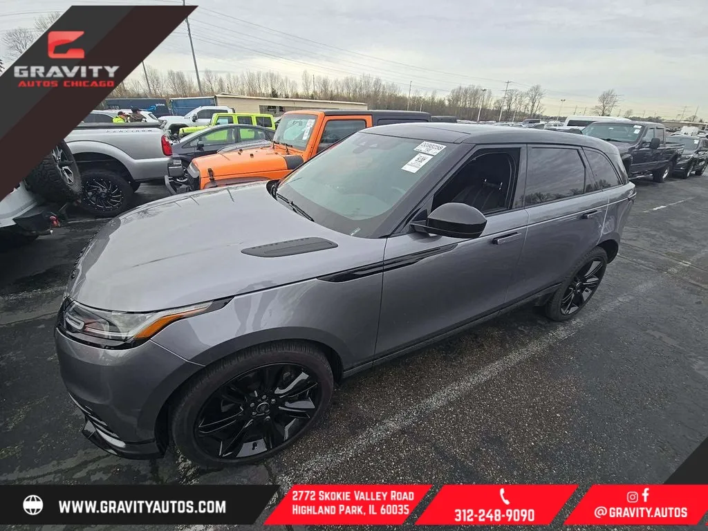 Gray 2023 Land Rover Range Rover Velar R-Dynamic S MHEV for sale in Highland Park, IL