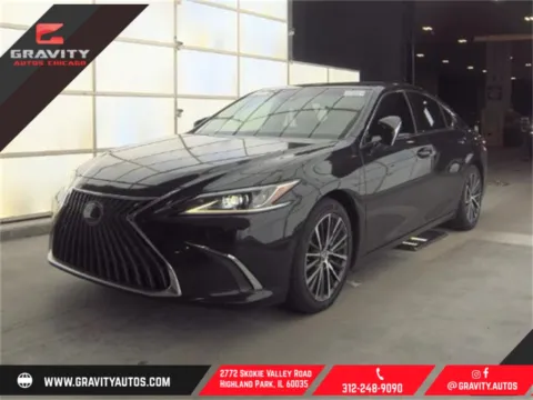Black 2023 Lexus ES 350 for sale in Highland Park, IL