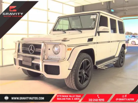 White 2017 Mercedes-Benz G-Class G 63 AMG for sale in Highland Park, IL