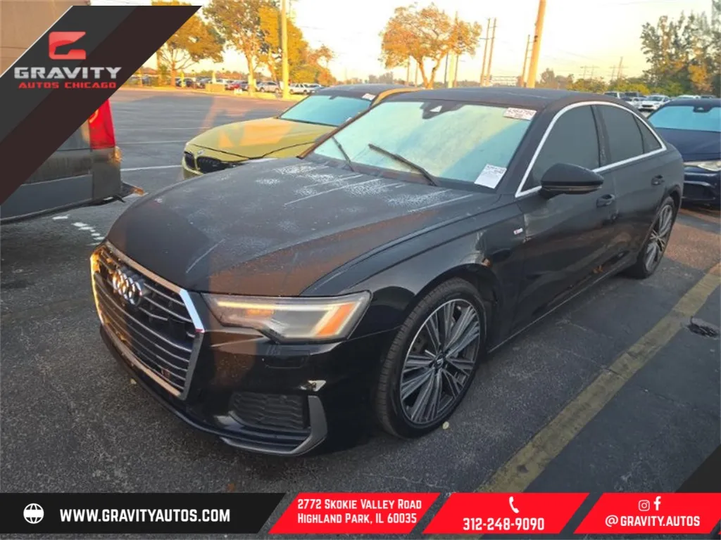 Black 2019 Audi A6 3.0T Premium Plus for sale in Highland Park, IL