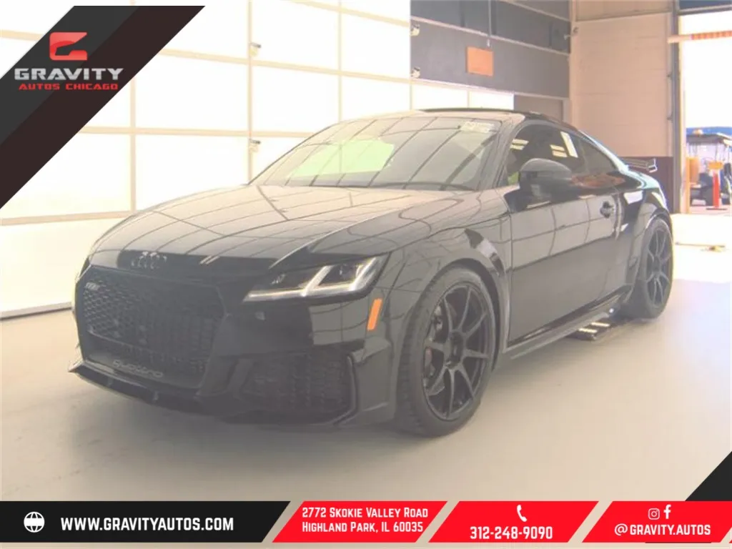 Black 2021 Audi TT RS 2.5T for sale in Highland Park, IL