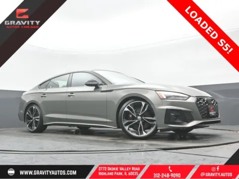 Gray 2023 Audi S5 Sportback Prestige for sale in Highland Park, IL