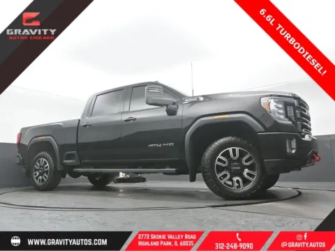 Black 2023 GMC Sierra 2500HD AT4 for sale in Highland Park, IL