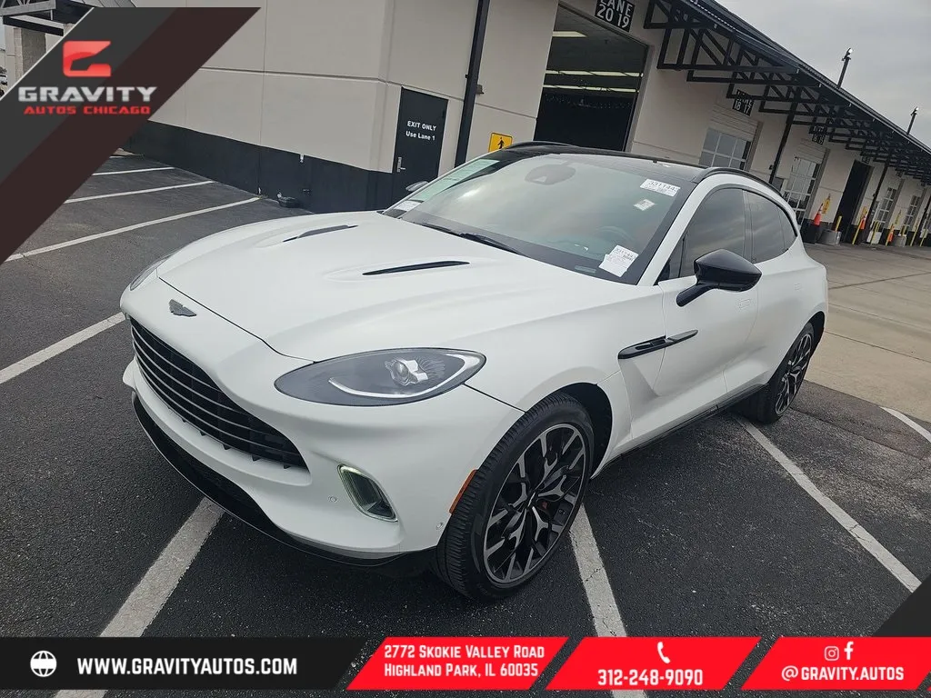 White 2022 Aston Martin DBX for sale in Highland Park, IL