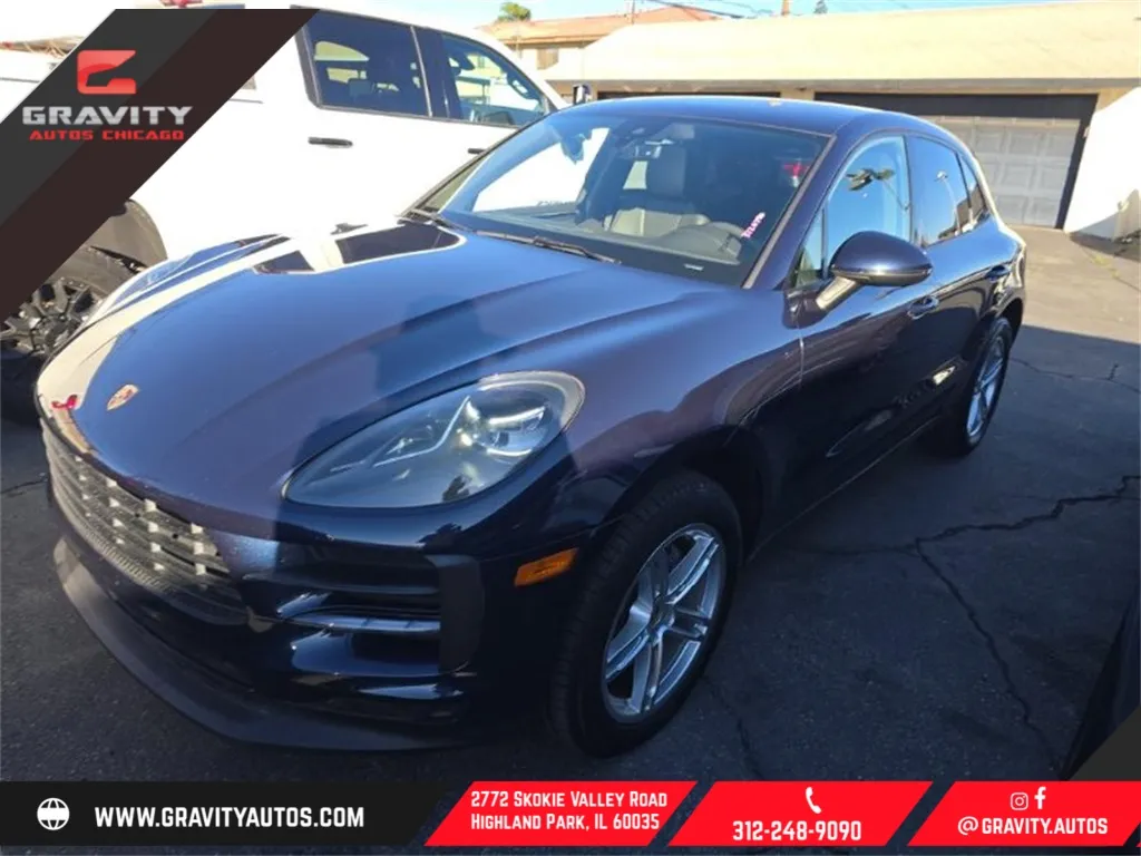 Blue 2019 Porsche Macan for sale in Highland Park, IL