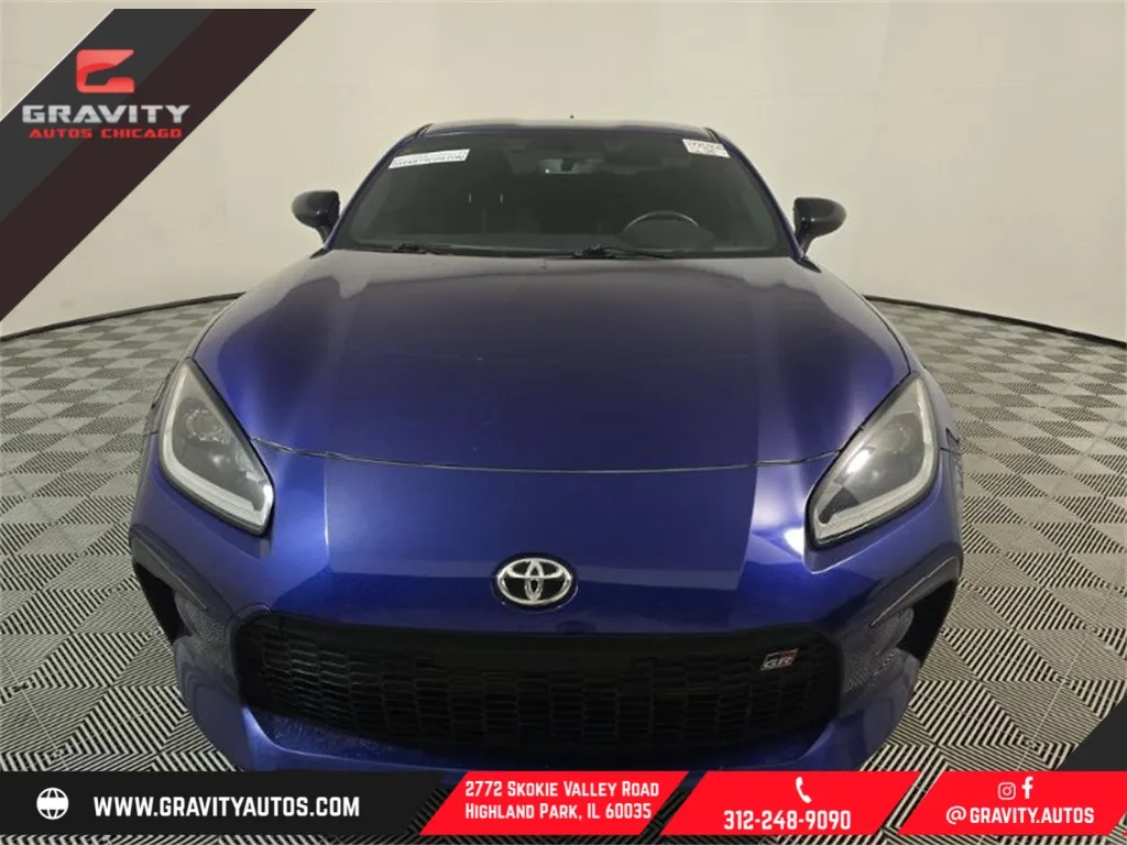 Blue 2023 Toyota GR86 Premium for sale in Highland Park, IL