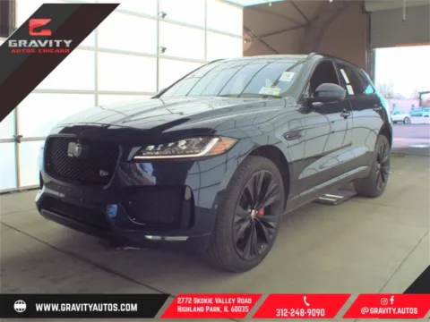 Gray 2019 Jaguar F-PACE S for sale in Highland Park, IL