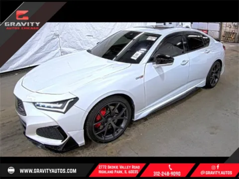 White 2022 Acura TLX Type S for sale in Highland Park, IL