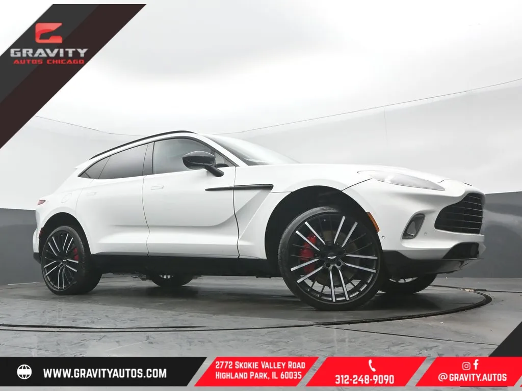 White 2022 Aston Martin DBX for sale in Highland Park, IL