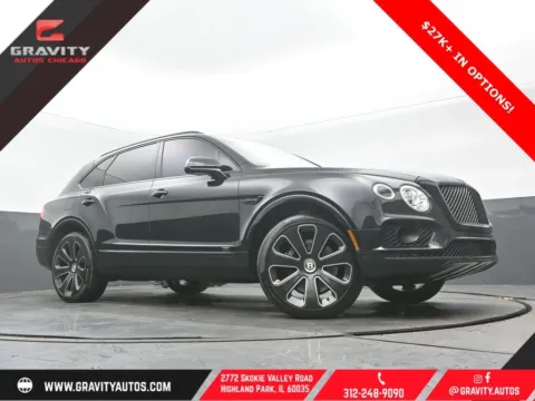 Black 2020 Bentley Bentayga V8 for sale in Highland Park, IL