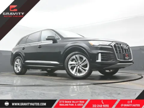 Black 2023 Audi Q7 55 Premium Plus for sale in Highland Park, IL
