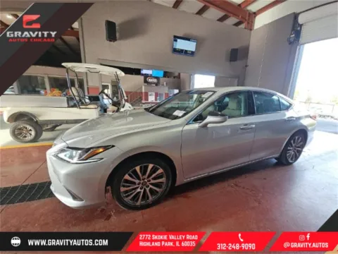 Silver 2021 Lexus ES 250 for sale in Highland Park, IL