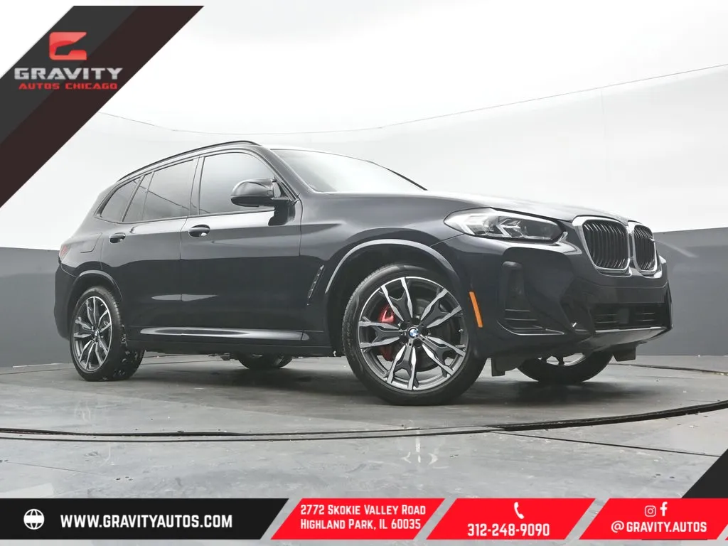 Black 2023 BMW X3 M40i for sale in Highland Park, IL