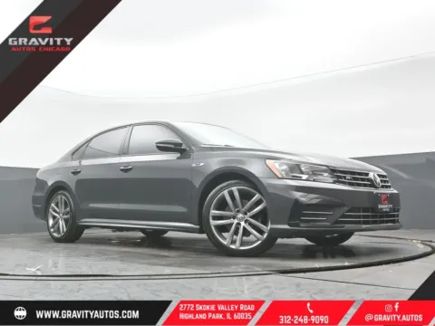 Gray 2018 Volkswagen Passat 2.0T R-Line for sale in Highland Park, IL