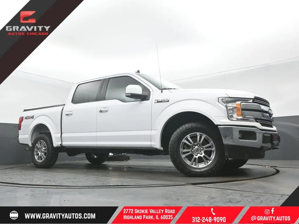 White 2020 Ford F-150 Lariat for sale in Highland Park, IL